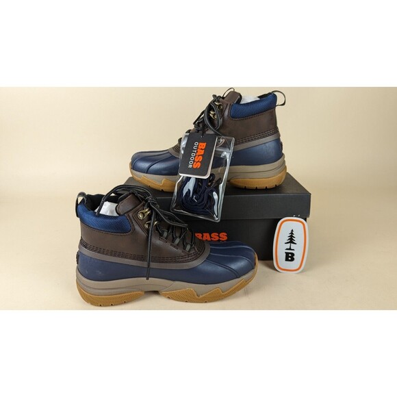 GH Bass Outdoor Field Duck Mid Boot Women 10 Brown Waterproof Hike Shoe $119 NWB - Picture 1 of 14